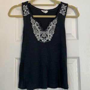Aeropostale Embroidered Tank